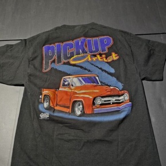 VTG Vintage Y2k Pick Up Artist Pro-Ad Sports T-Shirt, Mens Md - Picture 1 of 1